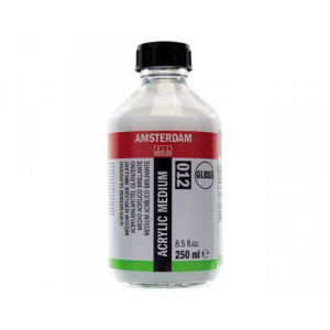 AAC MEDIUM KIILTÄVÄ 250ml -maalausaine akryylivärien ohentamiseen